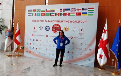 THPNÜ esinaine Jelena Pipper võistleb rahvusvahelistel jõutõstmise võistlustel World Para Powerlifting WORLD CUP 2021 Thibilisis!