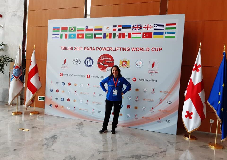 THPNÜ esinaine Jelena Pipper võistleb rahvusvahelistel jõutõstmise võistlustel World Para Powerlifting WORLD CUP 2021 Thibilisis!